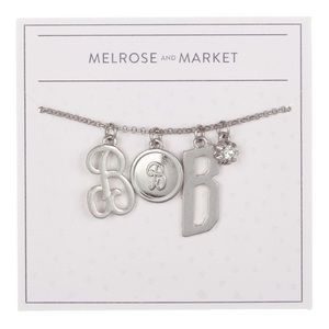 Initial B Charm Necklace 🎁